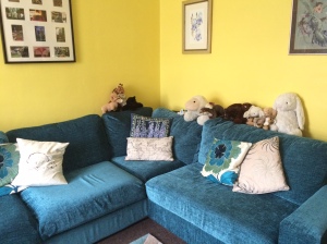 Cushions are paired up